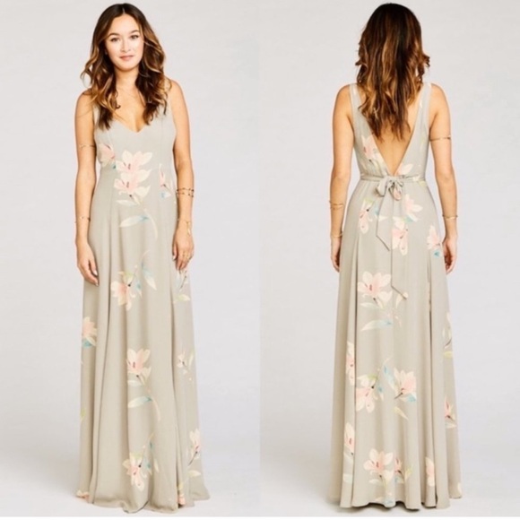 Clearance! Show me your Mumu Jen Maxi Dress Lilly Showers - Picture 1 of 3